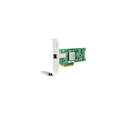 0202A0W8 - 81-портовый адаптер главной шины PCIe Fibre Channel HP 8Q 1 Гбит / с с одним трансивером FC SFP +-AK344A-UN