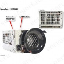 304044-001 HP 499W RPS with Fan